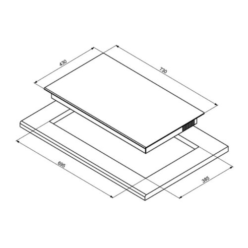 Bếp từ Hafele HC-I7326B 533.09.989 9 kich thuoc bep tu hafele hc i7326b 533 09 989