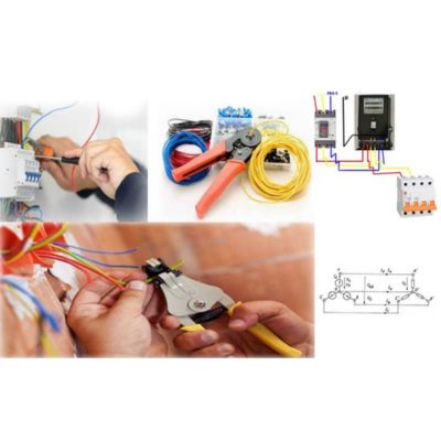 Kết nối các dây dẫn vào tụ mới