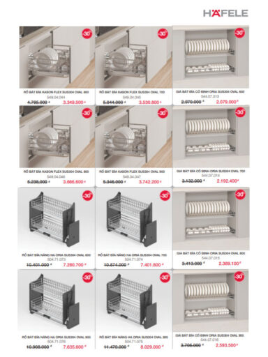 Đại tiệc SALE cùng Häfele 2025: Giảm đến 40%, sắm ngay kẻo lỡ! 8 phukiennoithat2