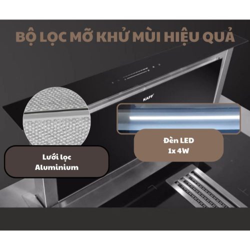 Bộ lọc Máy út mùi KAFF KF-AT900 âm bàn